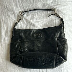 Coach Black Leather Purse, used